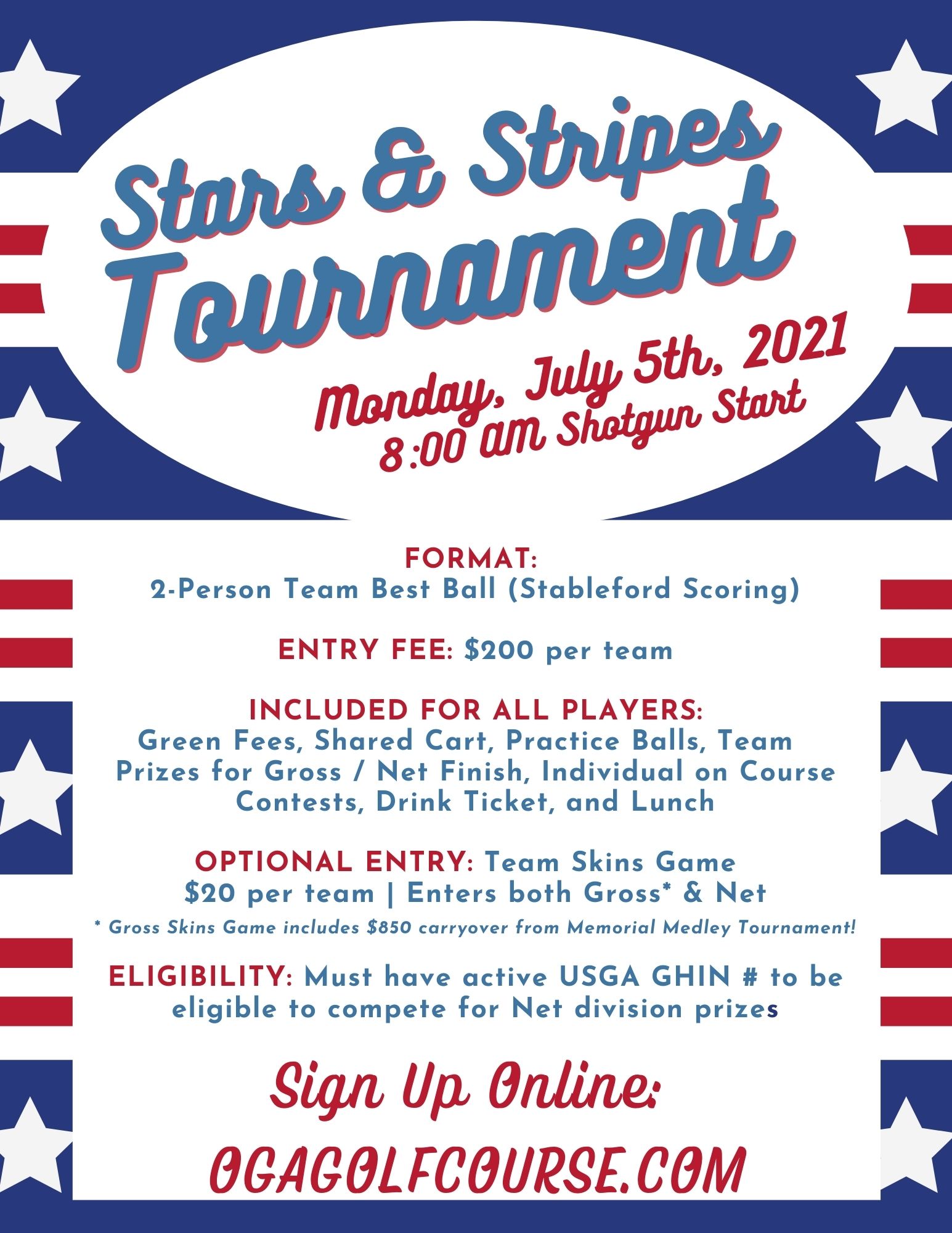 Stars Stripes Tournament